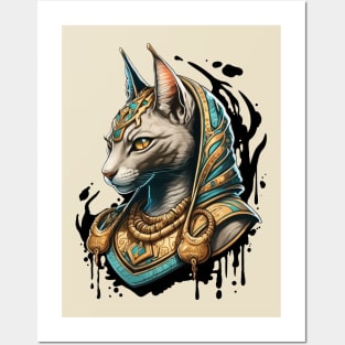 Egyptian God Bastet Posters and Art